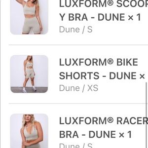 Set Active Luxeform set can be sold as separates!